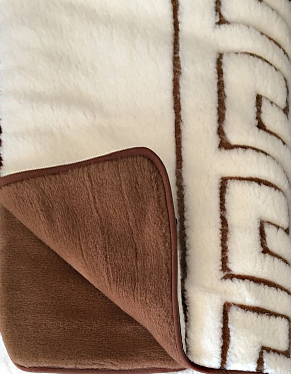 Dekbed 100% Wol Dubbelzijdig - Puur Australische Merino & Kameel Blend Amalthea – Premium Wollen Deken OnceDoce® 2 x 450 g/m² - Warm Ademend Zacht – Woolmark ® Keurmerk - Wasbaar – 2-persoons 220x200cm