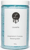 Laurette - Kalmerend Badzout - 500g - Lavendel Essentiële Olie - Vegan - 100% Biologisch