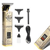 Bol.com Kemei Tondeuse - Draadloze Haartrimmer - Geschikt Voor Hoofdhaar/Baardhaar - Trimmer Draadloos - Scheerapparaat - 4 Opze... aanbieding