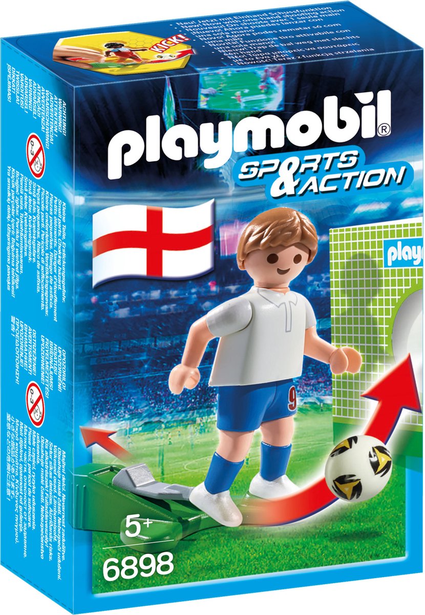 Playmobil 71128 joueur de football belge —
