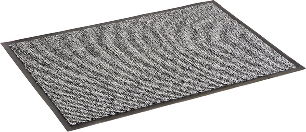 Rubbermagazijn Deurmat voor binnen 60 x 90 cm - Lichtgrijs