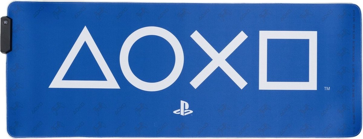 Tapis de Bureau Lumineux Icônes PlayStation