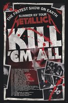 Poster Metallica Kill'em All 83 Tour 61x91,5cm