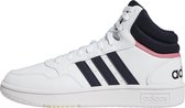 adidas Performance Hoops 3.0 Mid Classic Schoenen - Dames - Wit- 37 1/3