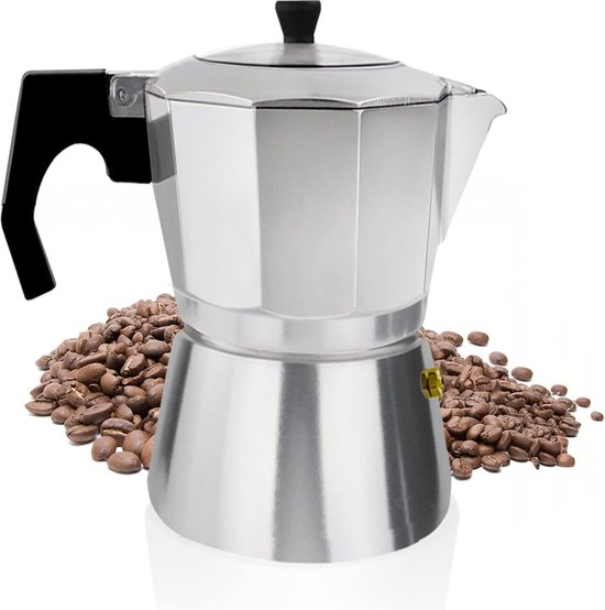 150Ml Cafetière Moka Pot L Acier Cafetière Cuisinière à Induction