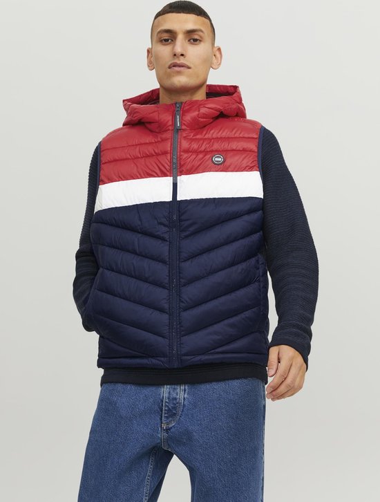 Jack & Jones Doudounes Sans Manches Jjebradley Light Bodywarmer Hood Homme Noir | France