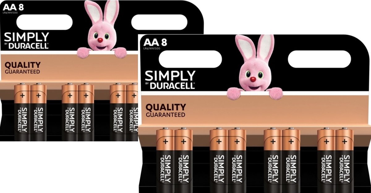 Duracell Plus AA (par 16) - Pile et chargeur DURACELL sur