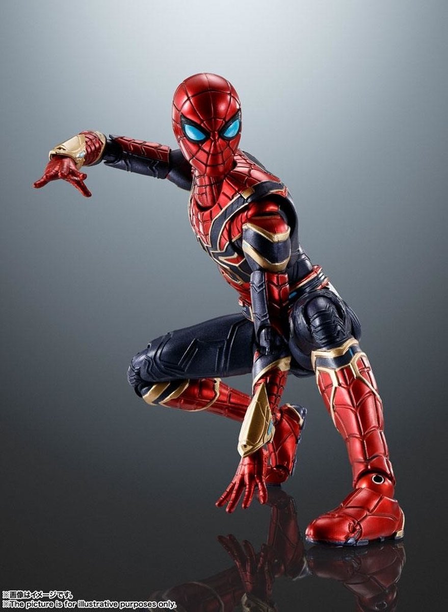 OBLRXM Spiderman Figur, Spiderman Spielzeug, Spider-Man Iron