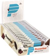 Powerbar ProteinPlus Bar 52%-Cookies & Cream 20 x 50 gram. Low sugar - High Protein.