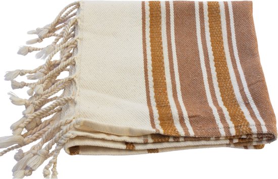 Foto: Antalya sunset handdoek haardoek 45 x 90 cm 100 katoen turkse hamamdoek saunadoek peshtemal 100 cotton hand towel hair towel beige