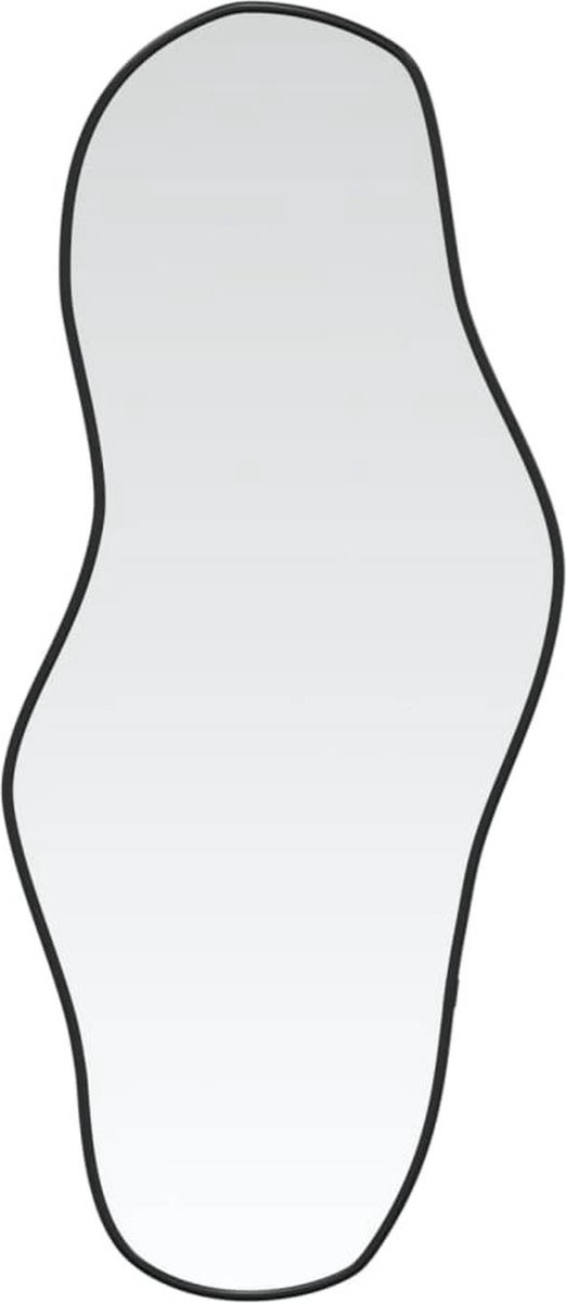 SensaHome Passpiegel Wandspiegel - Minimalistische Design Wandspiegel - Spiegel met Rand - Modern - Kleedkamer Spiegel - Shape - 50x160cm