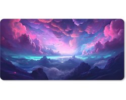 XXL gaming bureaumat neon 120x60 cm