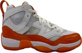 Jordan - jumpman - Basketbalschoenen - Wit/Oranje - Maat 44