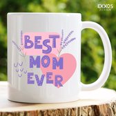 Best Mom Ever mok | Mok met tekst | Grappige mok | Verjaardag cadeau | Cadeau voor man | Cadeau voor vrouw | Cadeau voor haar | Cadeau voor hem | Grappige cadeau | Thee glazen | Valentijn cadeautjes | Koffiekopjes