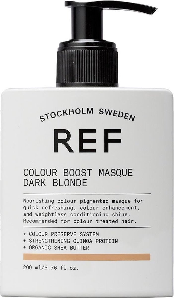 REF Stockholm - Colour Boost Masque Dark Blonde - 200ml