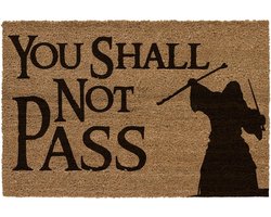 Lord of the Rings Doormat You Shall Not Pass 60 x 40 cm