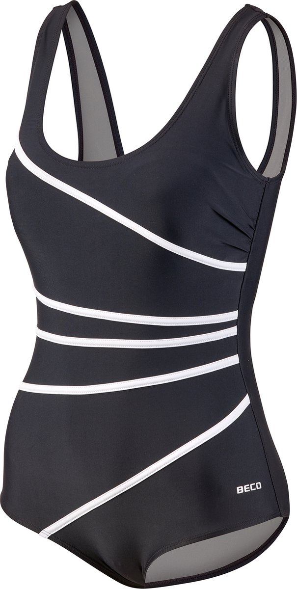 Beco badpak - D-cup - Powermesh - zwart