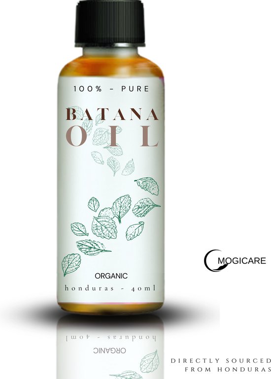 Mogicare - 100% Pure en Virgin Batana-olie - Biologisch Batana haarolie - Honduras - Dr. Sebi - haargroei - haaruitval - voor haar, huid en gezicht - EU Bio Keurmerk - Hydraterend, voedend en herstellend