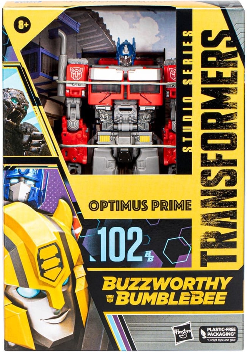 Transformers : Rise of the Beasts Buzzworthy Bumblebee - Figurine Studio  Series 102BB Optimus Prime 16 cm - Figurine-Discount