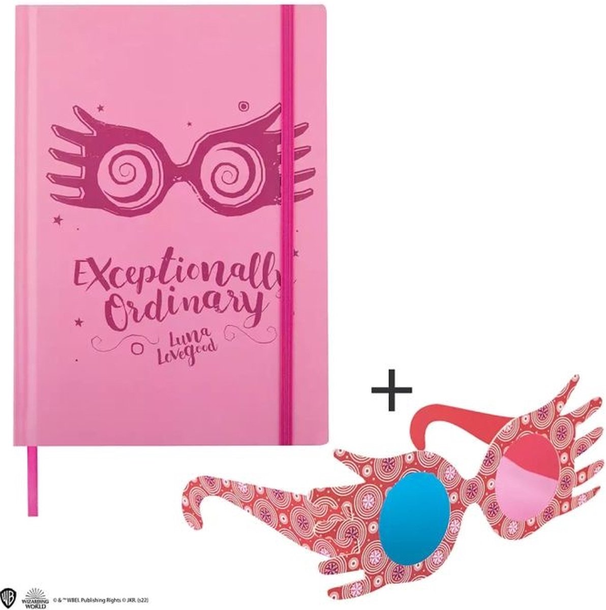 Cinereplicas Luna Lovegood / Loena Leeflang notebook and bookmark - Harry Potter