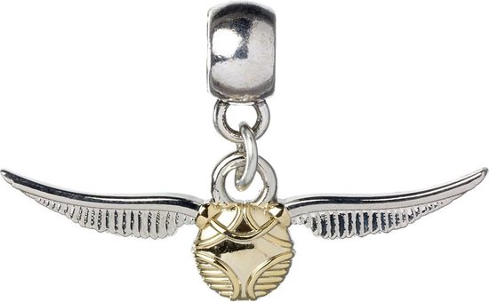 The Carat Shop - Harry Potter - Golden Snitch - Gouden Snaai Charm - Bedel