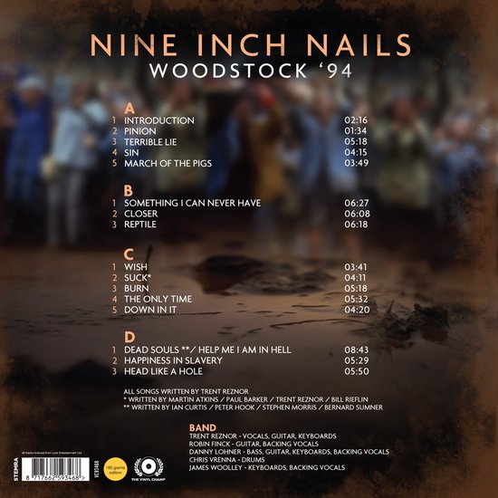 Nine Inch Nails - Woodstock '94 (2 LP), Nine Inch Nails | Muziek | bol.com
