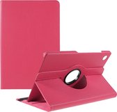 360 Rotating Book Case - Geschikt voor Samsung Galaxy Tab A9 Plus Hoesje - Roze