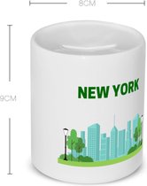 Akyol - tirelire new york city - New york - personnes qui ont été ou vont à new york - amoureux de new york - souvenir - cadeau d'anniversaire - cadeau - cadeau - cadeau - anniversaire - contenu 350 ML