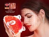 Siliconen LED masker - gezichtsbehandeling - infrarood - Skin Rejuvenation - Anti-Aging - anti rimpel - gezichtsmasker - collageen booster - huidverbetering - acne behandeling - therapie - huidverjonging