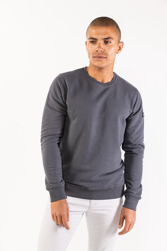 Presly & Sun Heren - Sweater - XL - Donkergrijs - Morgan