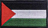 Palestijnse Vlag - Strijkpatch - Strijkapplicatie - Strijkembleem - Badge