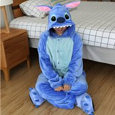 Stitch Onesie (Lilo & Stitch Disney) - Volwassenen Onesize (158-168cm) - Maat M - Jumpsuit - Comfortabel - Zacht
