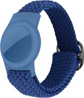 AirTag polsband ideaal voor kinderen | Polsband | Armband | Houder geschikt voor Apple Air Tag | geschikt voor Apple Air Tag | minimalistisch | Spatwerend | Blauw
