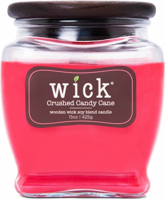 WICK Geurkaars Crushed Candy Cane - Colonial Candle