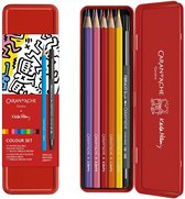 Caran d'Ache Box van 10 Aquarel Potloden - Keith Haring