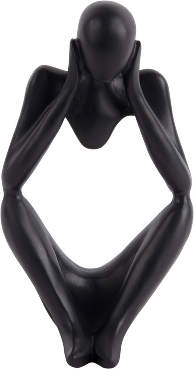 Present Time Dreaming beeld H21cm zwart