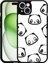 Cazy Hardcase Hoesje geschikt voor iPhone 14 Panda Emotions