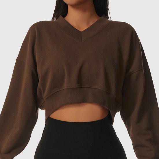 Gymcherries Lea Cropped Sweater