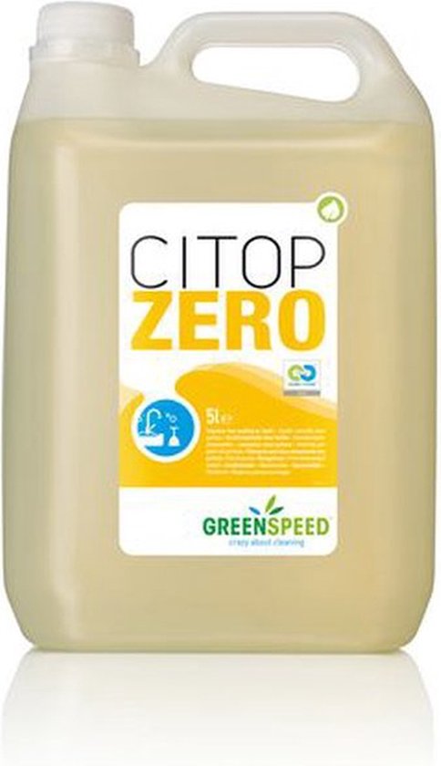 GREENSPEED Citop Zero, Afwasmiddel, geurvrij, 5 liter (fles 5000 milliliter)