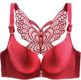 Sissy BH - Stijl 7 - Red/Small - 42/95