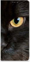 Beschermhoesje Geschikt voor OPPO A98 5G Telefoonhoesje Zwarte Kat
