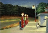 Edward Hopper Gas Art Print 40x30cm