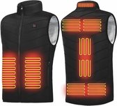 Verwarmde Bodywarmer PRO - 3 standen - Kleding - Jas - Heated jacket vest - Inclusief powerbank - Maat M