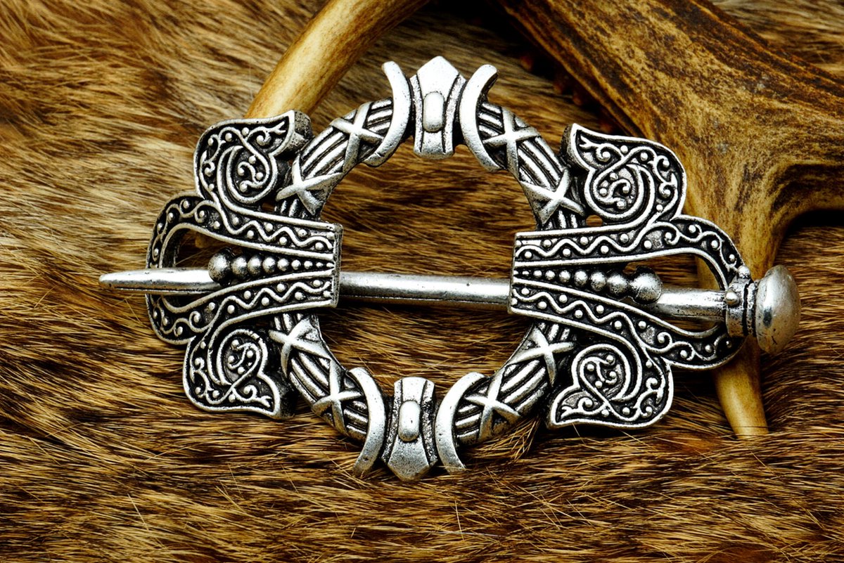 Goedkoopste [Two Ravens] Keltische Haarpin - Noorse Haarclip - Viking Haarklem - Haar Accessoires - Haarsieraad - Viking Sieraden - Asatru - Cadeau voor Vrouwen - Noorse Mythology