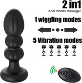Royal Empire-Vibrateur anal vibrant et poussée Thunderplug- 2 en 1 - Avec télécommande - Jouets sexuels - Vibromasseur sexuel anal - pour femmes - Pour hommes - Plug anal - Vacances - Cadeau