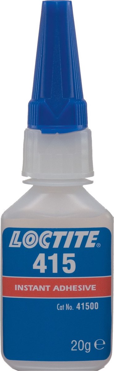 LOCTITE 415 20gr Bijzonder geschikt voor metalen, maar ook voor rubbers en kunststof.