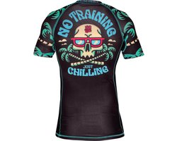 PRiDE or DiE Rash Guard No Training Zwart - XL