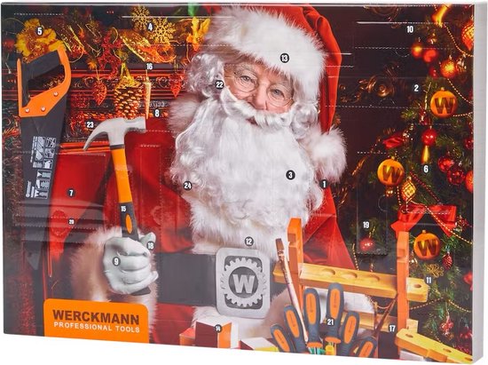 Gereedschap Adventskalender - 24-delig - Kerstcadeau - Klussen