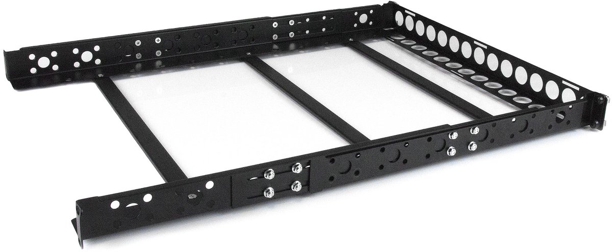 StarTech.com 1U Vaste 19 universele serverrack rails met verstelbare diepte