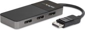 StarTech 3 poorts DisplayPort MST hub - 3x 4K - DP 1.4